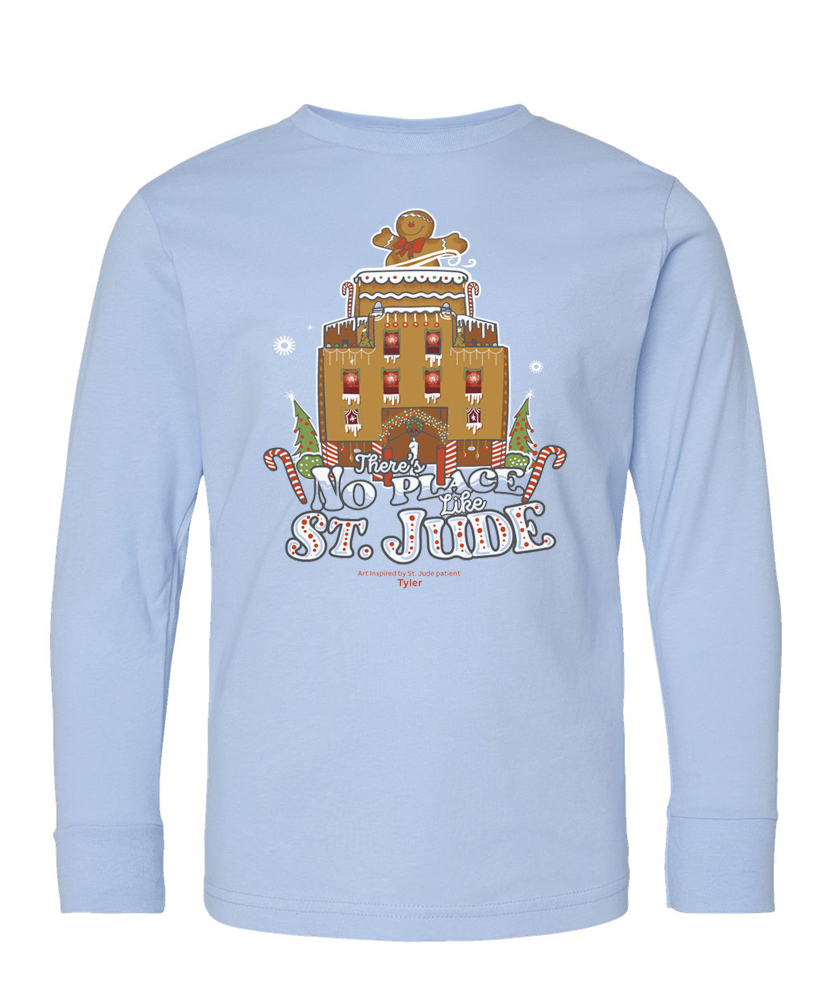 Primary image St. Jude Gingerbread Joy Tee – Youth & Toddler